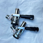 Micro Matic Sk 184 03 Keg Coupler Micro Brew Beer Keg Tap Black Handle Lot 2