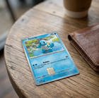 Squirtle Credit Debit Card Skin Cover Sticker Chip Funny Pok  mon Decal - 2 Pack