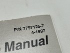 1997 Volvo Penta Pjx Workshop Manual 7797125-7