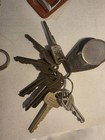 Random Vintage Metal Keys Fun Collection Mix Lot Of 30   3 Key Chains