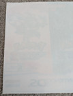 Authentic Pokemon Black White 2 Promo Display Sign Unused  Nintendo Ds Nds Cling