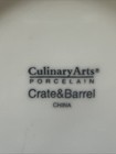 4 Crate   Barrel Culinary Arts White Soup Cereal Bowls 6 75  Set