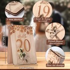 Wooden Table Numbers For Wedding Reception 1-20 Rustic Wedding Table Numbers    