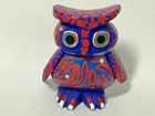 Oaxacan Wood Carving Owl Alebrije  Mexican Folk Art 