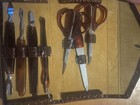 Vintage Manicure 7 Set In Leather Case