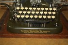 Antique Oliver Batwing No 5 Typewriter Standard Visible Writer With Case
