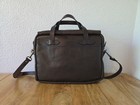 Filson Weatherproof Leather Original Briefcase   Nwt   Sierra Brown   Made In Us