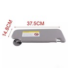 Sun Visor Set For Chevrolet Driver   Passenger Side Gray