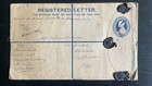 India 1911 Registered Cover To Nepal   High Value Kg V Stamps   Kalimpong To Ktm