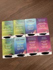 Dave   Busters Spongebob Coin Pusher Cards Full Set Of 8  no Gary 
