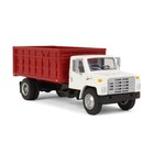 Spec Cast 1 64 White   Red 1982 International S1954 Grain Truck Bam-002