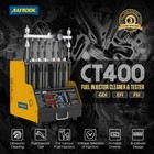 Autool Ct400 Gdi Piezo Fuel Injector Cleaner Tester Ultrasonic Reverse Flush 
