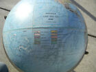 Vintage Replogle Land And Sea 12  Double Axis Raised Surface Globe  year  