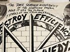 Dead Kennedys 1983 Destroy Efficiency Fiscal Tour Poster Jello Biafra Sf Hardcor
