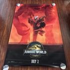 Jurassic World Rebirth 2025 Warner Bros Original Bus Stop Movie Poster 48x70 In