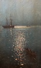 Aivazovsky Style - Antique Old Russian Oil Painting - Seascape - Circa 1900