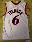 100  Authentic Allen Iverson Dr J Mitchell Ness 2002 All Star Jersey Size 40 M