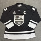 Reebok La Kings Dustin Brown  23 Hockey Jersey Mens Xl 2012 Stanley Cup Final