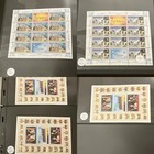 2 Binders Of Tuvalu Stamps All Mnh 1976-1990s   Presentation Packs  see Photos 