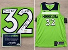 Karl-anthony Towns Signed Minnesota Timberwolves  32 Nba Jersey Jsa