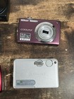 Lot Of 16 Digital Camera     Canon  Nikon  Kodak For  Parts Or Repair Not Working