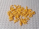 1998 Risk Game Replacement Pieces Parts Military Units Yellow Lot Of 57