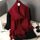 Women Winter Scarf Warm Thicken Cashmere   Lady Wrap Windproof Scarves fashion