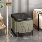 20l Car Hiking Portable Toilet Emergency Folding Toilet Strong Bearing Reusable
