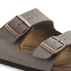 Birkenstock Arizona Stone Birkibuc Leather Soft Footbed Unisex Sandals Size37-45