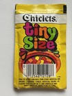1980   s Chiclets Tiny Size Bubble Gum Candy Wrapper Package Full Vintage
