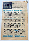 1968 Los Angeles Free Press W  Janis Joplin Concert Poster Ad Grateful Dead     