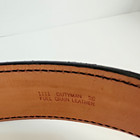 Men Leather Duty Belt Black Size 36  Key Holder All Acessories Included