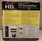 Digital To Analog Tv Converter Box W  Remote Control By Access Hd Dta1080d   New
