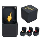 Middle Finger In A Box  Funny Christmas Gag Gifts For Adults  Quirky Joke Prank