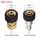 M22 Quick Connect Adapter Female To 3 8   Male Connector For Pressure Washer