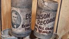 Lot Of 5 Vintage Edison   Columbia Cylinder Phonograph Record Empty 