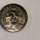 1991 D Super Rare Multi Error Quarter  Clipped Planchet   Multi Struck 