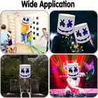 Marshmello Dj Mask Full Head Led Helmet     Perfect Christmas Party Cosplay Gift