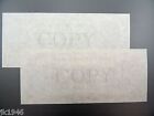  2 1976 Frn Inking Error Reproduction U s  Currency Paper Money Copy