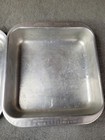 Vintage Nordic Ware 9x9 Square Cake Pan W  Lid Aluminum 3 5 Quart Baking Dish
