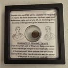 Genuine Ancient Roman Bronze Coin Struck 3rd-5th Century Ad Framed Capsule Rare