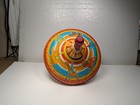 Vintage Bryan Ohio Art Tin Toy Spinning Top 9  Carousel Merry Go Round 1960 s