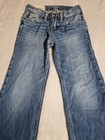 Abercrombie Fitch Kids Denim Blue Jeans Size 8 Boys Retro Y2k Straight Leg Jeans