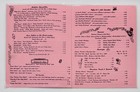 Vintage Peggy Sue s Nifty 50 s Diner Menu Yermo Ca Signed Route 66 Autographed