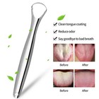 Stainless Steel Tongue Scraper Reusable Oral Cleaner Fresh Breath