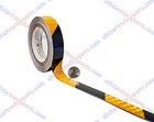 Waterproof Yellow Black Hazard Reflective Tape Safety Adhesive Roll 1in 50ft