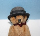 Vintage Lot 3 Miniature Stuffed Teddy Bears Moveable Arms Legs