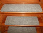 13   Step 9  X 27    Landing 27  X 30  Stair Treads Woven Wool Carpet