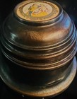 Vintage 1940s Musical Powder Box victorian Courting Scene Vanity Decor