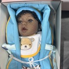 Reborn Baby Dolls Black Girl - 20 Inch Black American Realistic Newborn Doll    
